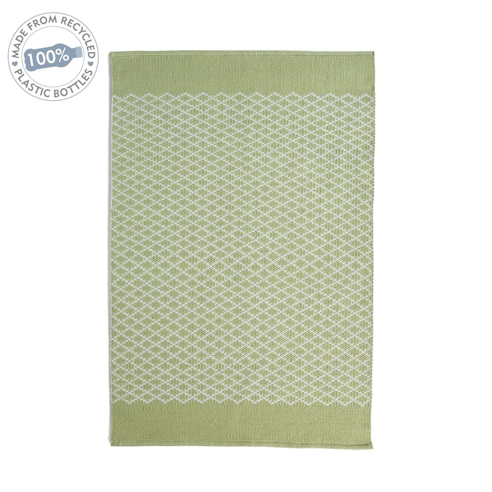 Hug Rug Reversible Woven Trellis Rugs in Green